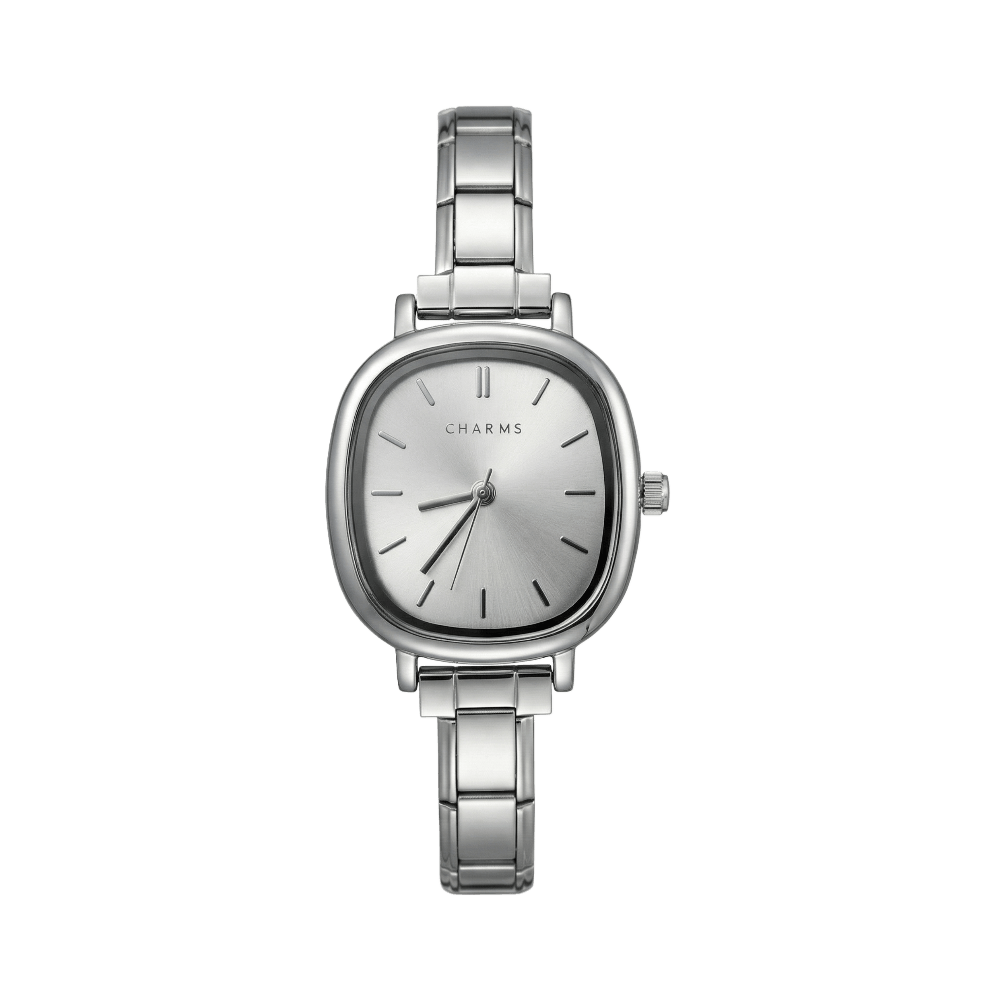 Capri Watch Silver – White Dial Edition