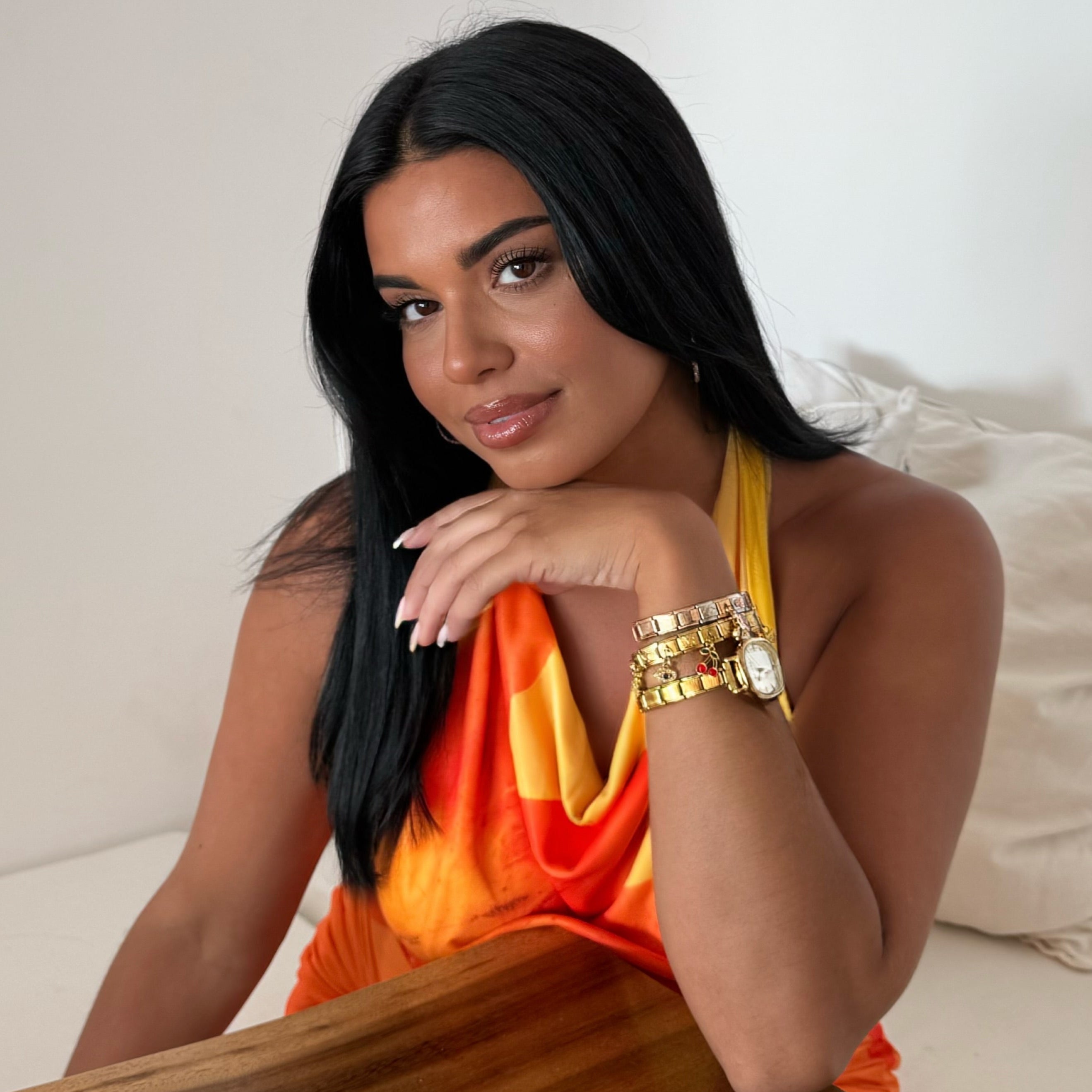 Capri – ゴールド・ホワイトダイヤルエディション