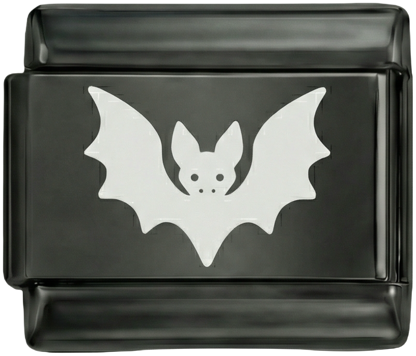 White Bat on Black Charm - White-Bat-on-Black-Charm.png