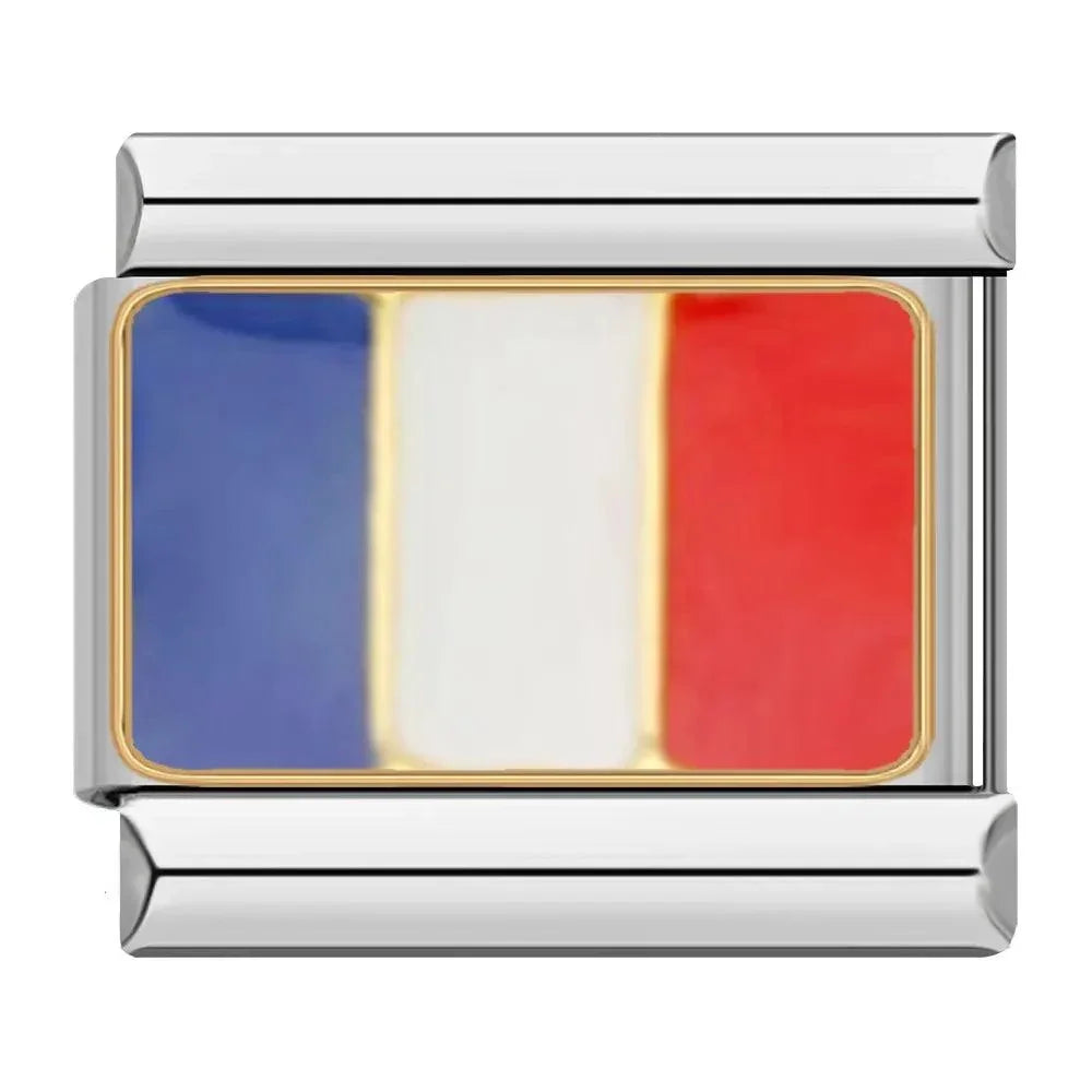 フランス国旗、シルバー地