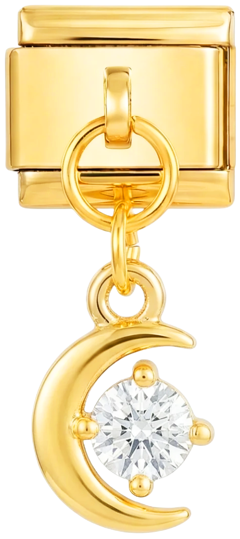 Moon Hanging with Big White Stone on Gold - moon-hanging-with-big-white-stone-on-gold.png