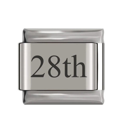 28th, on Silver - Charms Official