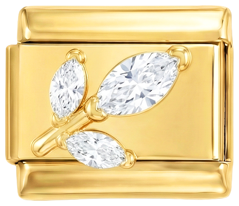 追加予定 - ゴールドにローズクリスタル3個