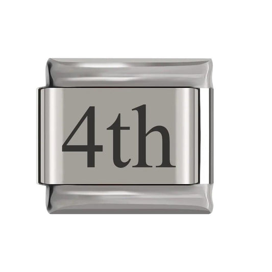 4th, on Silver - Charms Official