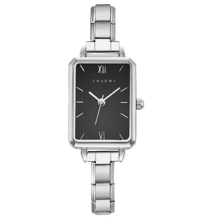 Como – シルバー・ブラックダイヤルエディション