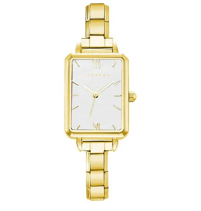 Como Watch Gold – White Dial Edition