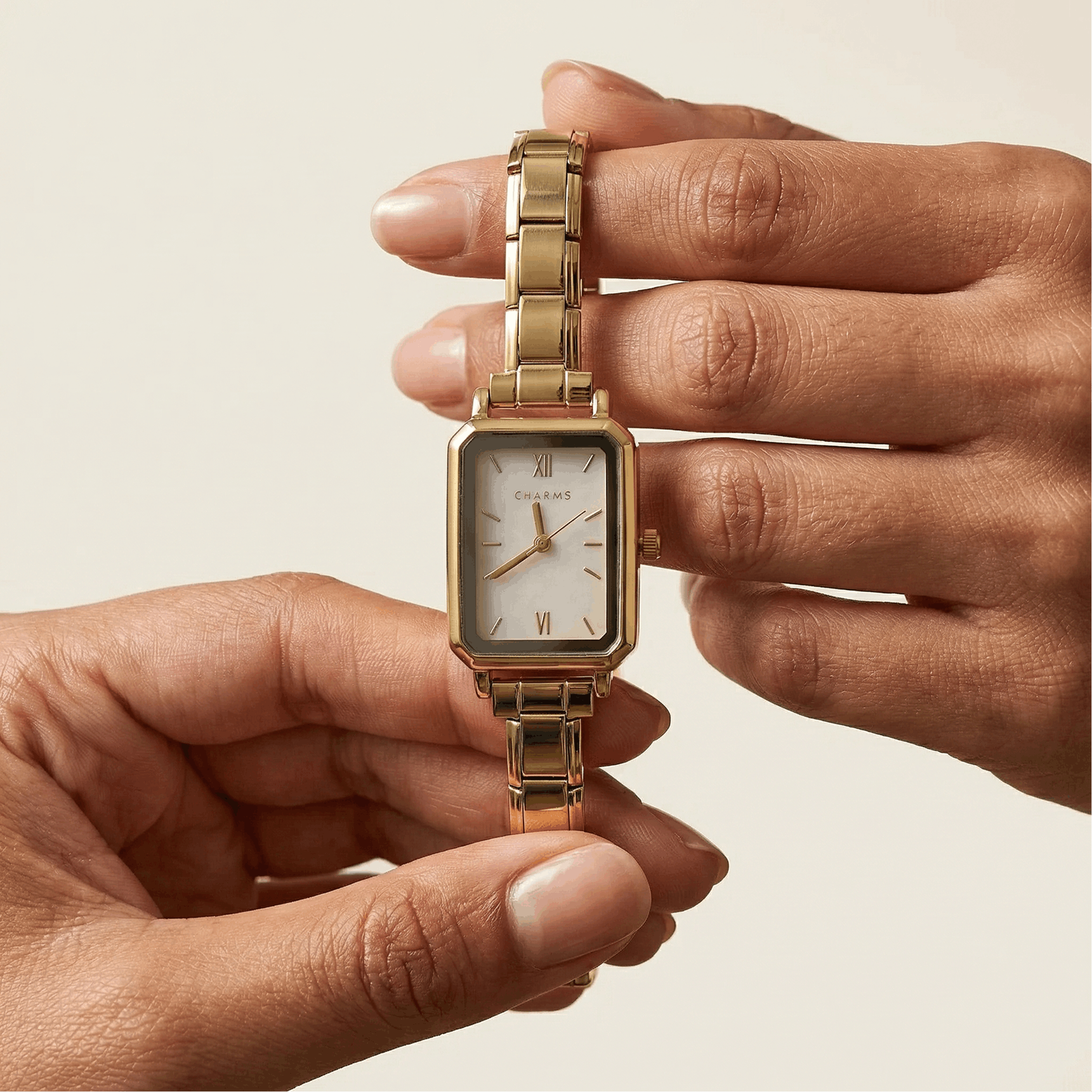 Como – ゴールド・ホワイトダイヤルエディション