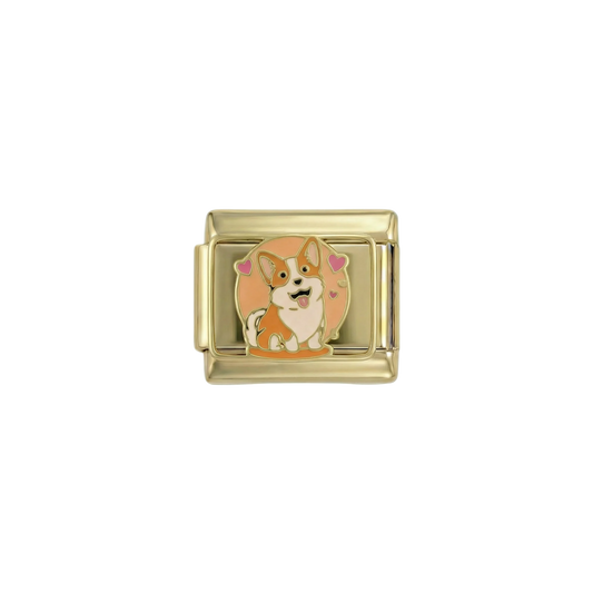 Corgi on Gold