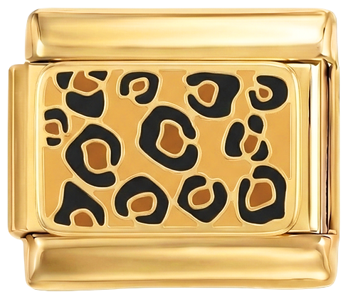 追って追加 - ゴールドのヒョウ柄