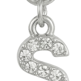 Letter S with sotnes, Hanging, on Silver - Letter-S-hanging-on-silver.png