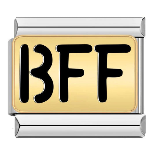 BFF, on Silver - Charms Official