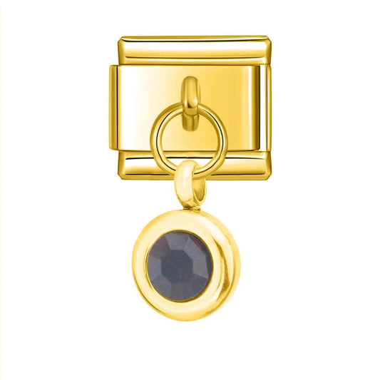 Birthstone November, on Gold - Charms Official