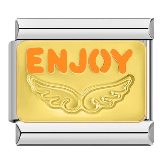 Enjoy, on Silver - Charms Official