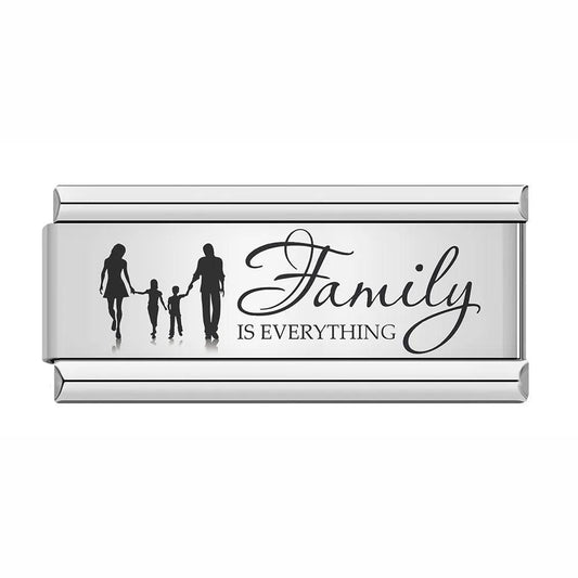 Family is Everything, on Silver - Charms Official