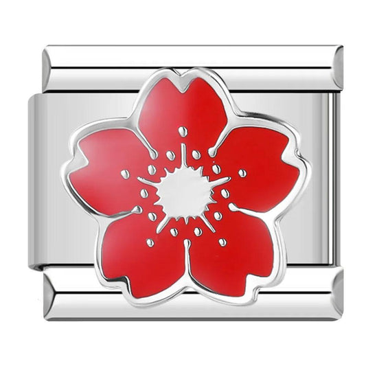FLOWER (RED) - Charms Official