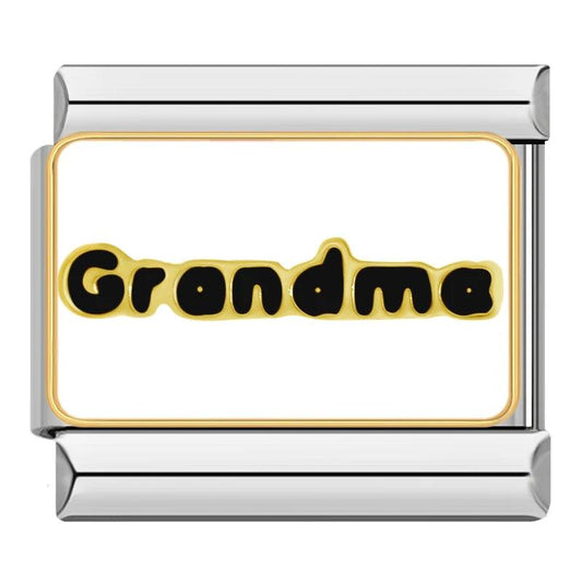 GrandMa, on Silver - Charms Official