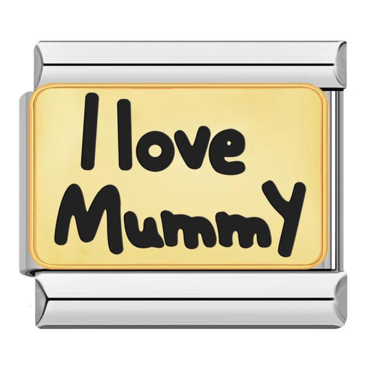 I Love Mummy, on Silver - Charms Official