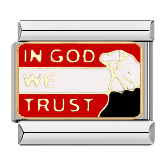 IN GOD WE TRUST - Charms Official