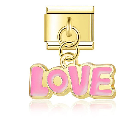 Love Pink and Gold - Charms Official