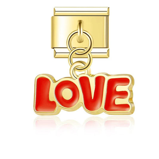 Love Red and Gold - Charms Official