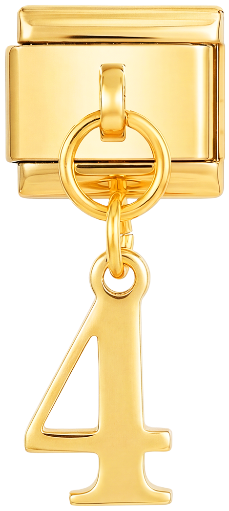 Number 4, Hanging, on Gold - number-4-hanging-on-gold.png