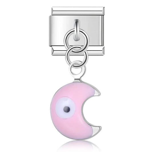 Pink Moon with One Eye - Charms Official