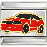 Red Sports Car, on Silver - red-sports-car-on-silver.png