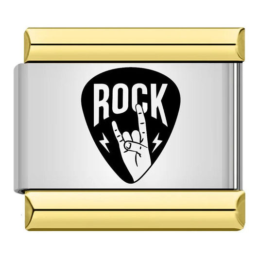 Rock, on Gold - Charms Official