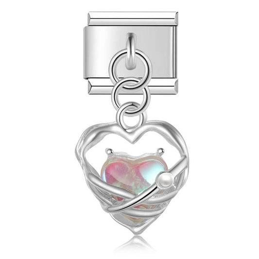 Royal Heart, on Silver - Charms Official