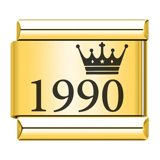 Year 1990, on Gold - Charms Official