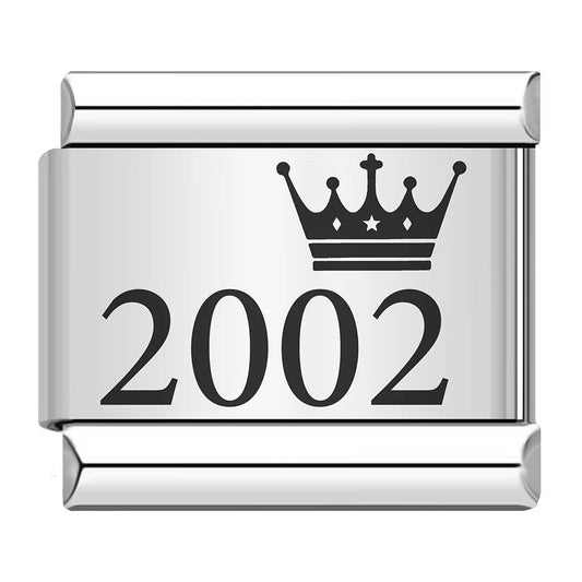 Year 2002, on Silver - Charms Official