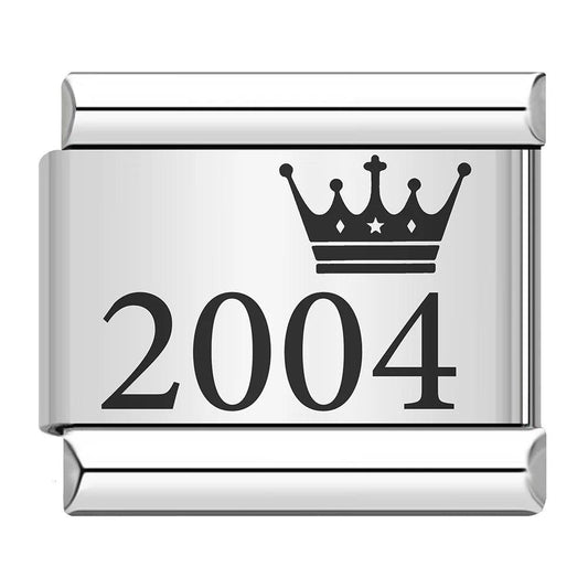 Year 2004, on Silver - Charms Official