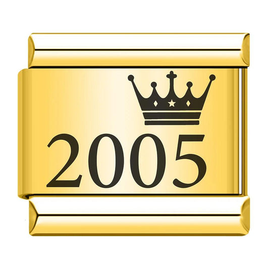 Year 2005, on Gold - Charms Official