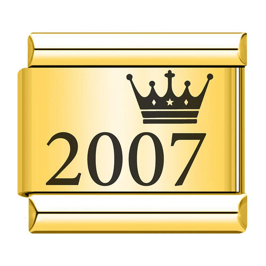 Year 2007, on Gold - Charms Official