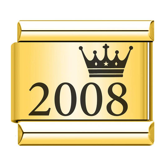 Year 2008, on Gold - Charms Official